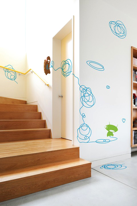Doodle  - Kids Wall Stickers  BabyBot: Wall Sticker & Wall Decal Main Image