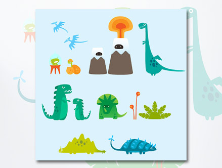 Package content: Strange NewWorld  - Kids Wall Stickers by  BabyBot - Only Stickboutik.com 