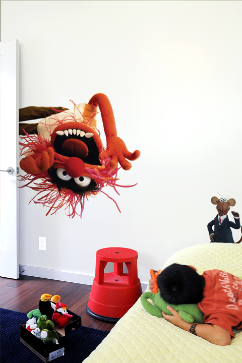 Animal et Rizzo  par Les Muppets: Wall Sticker & Wall Decal Main Image