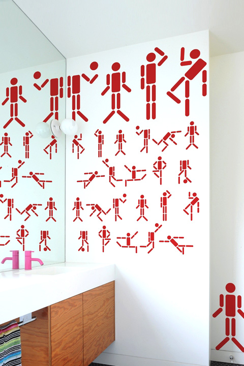 Icon Characters - Small Wall Stickers  2x4: Wall Sticker & Wall Decal Main Image