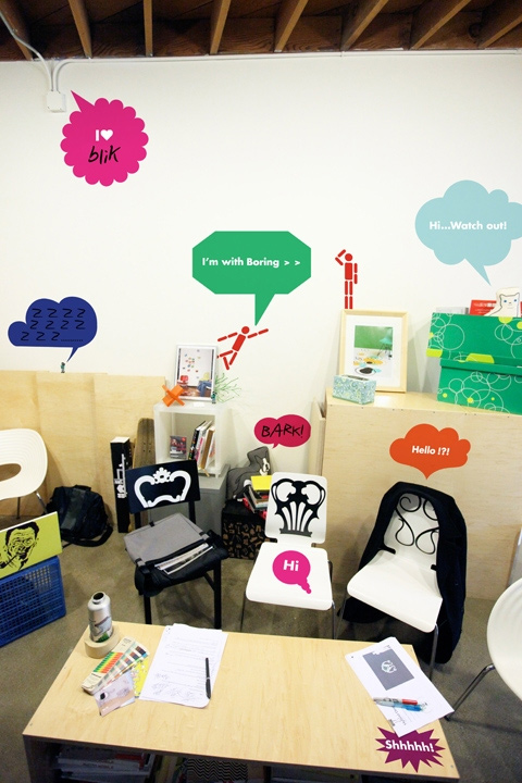 Cartoon bubbles Pack A - Giant Wall Stickers  2x4: Wall Sticker & Wall Decal Main Image