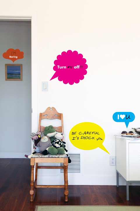 Cartoon bubbles Pack B - Giant Wall Stickers  2x4: Wall Sticker & Wall Decal Main Image
