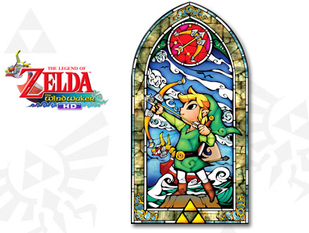 Zelda Wind Waker: Heros Bow Wall Decals  Nintendo: Sticker / Wall Decal Outline