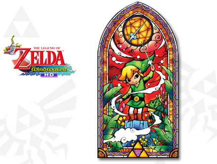Zelda: Wind Waker Silver Wall Decals  Nintendo: Sticker / Wall Decal Outline