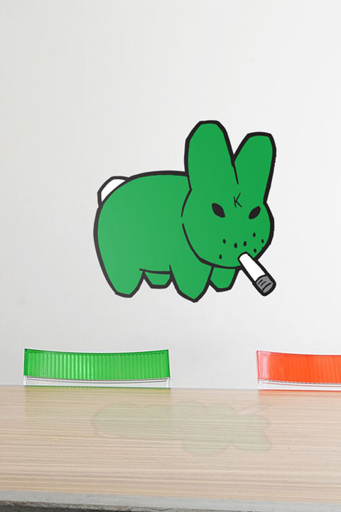 Stickers Smorkin Labbit par  KidRobot