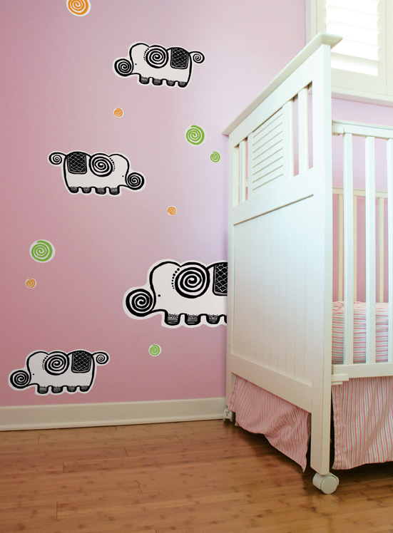 Stickers muraux Elephant  par WeeGallery: Wall Sticker & Wall Decal Main Image