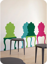 Stickers muraux Chair Mix A Lot par Studio Habraken