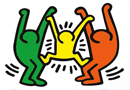 Stickers Géants: Sticker Family  Keith Haring - 59.00 €