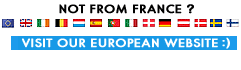 Not from France? Visit our European Sticker WebSite - We ship our Stickers all over Europe :)