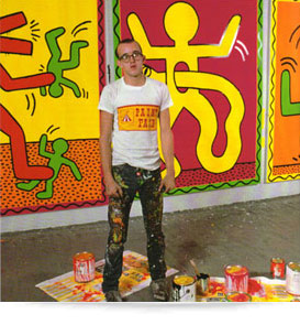 Keith Haring: Stickers PopArt chez Stickboutik Stickboutik.com: Stickers Muraux PopArt Keith Haring - Collection exclusive