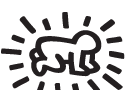 Stickers Gants: Sticker Radiant Baby  Keith Haring - 45.95 €