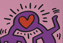 Stickers Gants: Sticker Love Heads  Keith Haring - 49.00 €